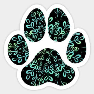 Dog Lover - Green Sticker